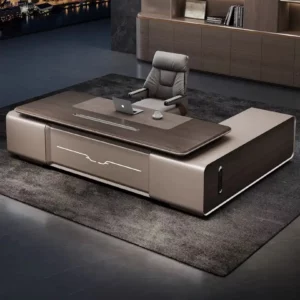 Smart Lifting Boss Desk Office Desk and Chairs Simple Modern Light Luxury High-end Multifunctional President Desk Office